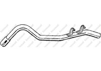Tuyau d'échappement 478-721 Bosal