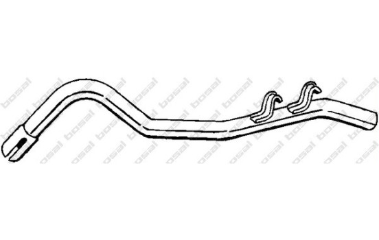 Tuyau d'échappement 478-721 Bosal
