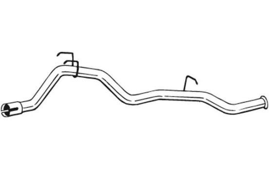 Tuyau d'échappement 480-483 Bosal, Image 2