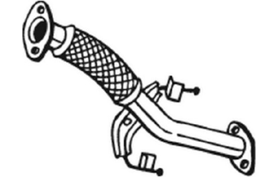 Tuyau d'échappement 700-093 Bosal, Image 2