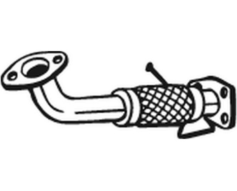 Tuyau d'échappement 700-151 Bosal