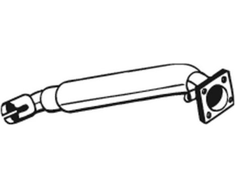 Tuyau d'échappement 700-183 Bosal
