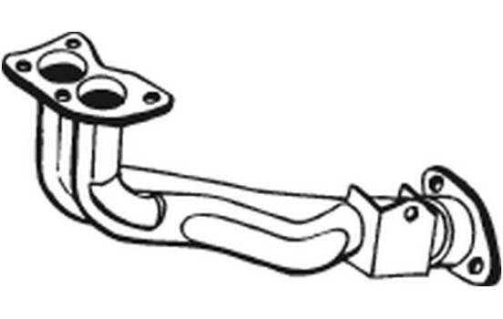Tuyau d'échappement 713-245 Bosal, Image 2