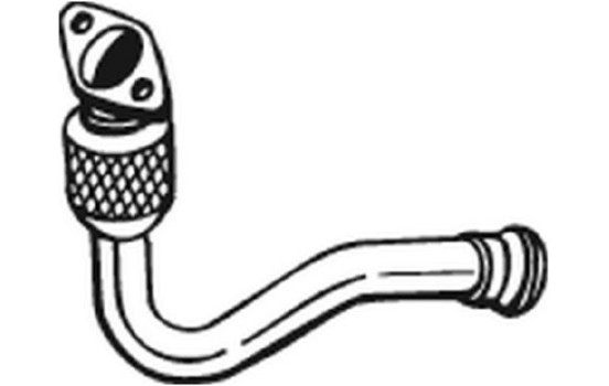 Tuyau d'échappement 713-307 Bosal, Image 2