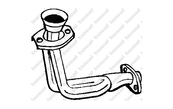 Tuyau d'échappement 727-247 Bosal