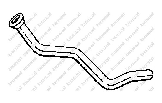 Tuyau d'échappement 728-425 Bosal