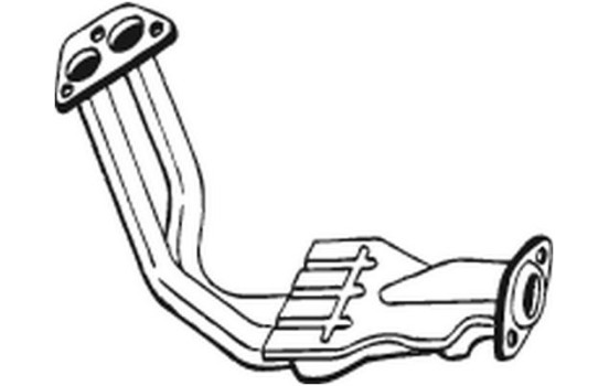 Tuyau d'échappement 733-293 Bosal, Image 2