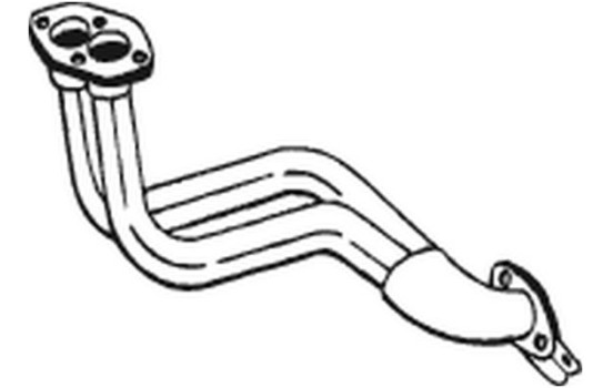 Tuyau d'échappement 733-961 Bosal, Image 2
