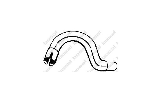 Tuyau d'échappement 736-003 Bosal