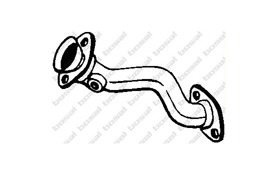 Tuyau d'échappement 737-153 Bosal