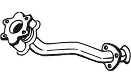 Tuyau d'échappement 737-257 Bosal, Image 2