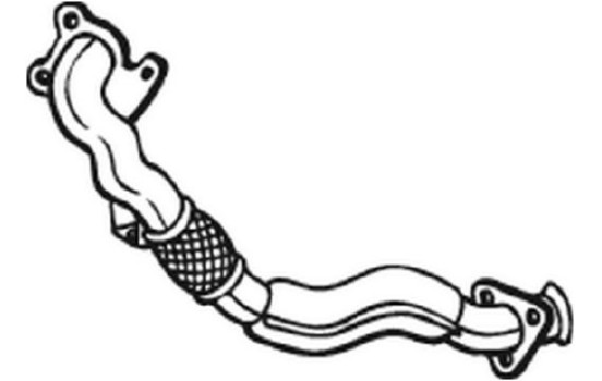 Tuyau d'échappement 737-261 Bosal, Image 2