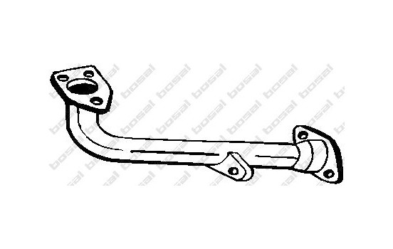Tuyau d'échappement 737-297 Bosal