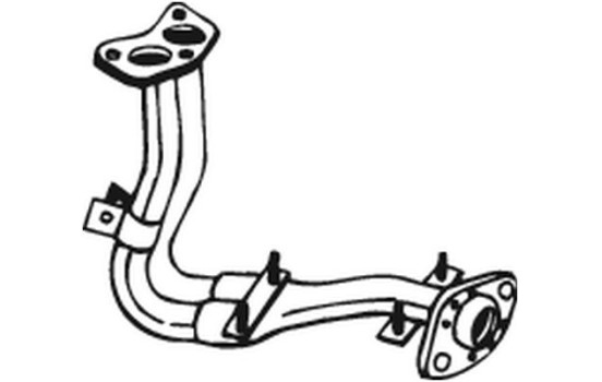 Tuyau d'échappement 737-343 Bosal, Image 2