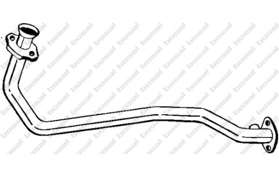 Tuyau d'échappement 737-419 Bosal