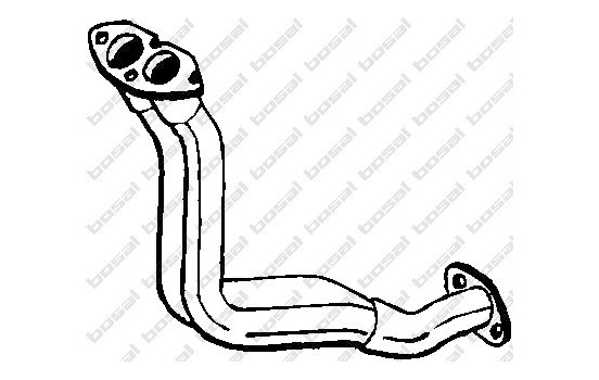 Tuyau d'échappement 739-149 Bosal