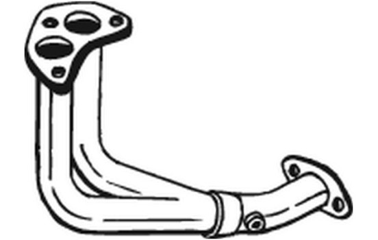 Tuyau d'échappement 739-243 Bosal, Image 2
