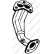 Tuyau d'échappement 739-247 Bosal