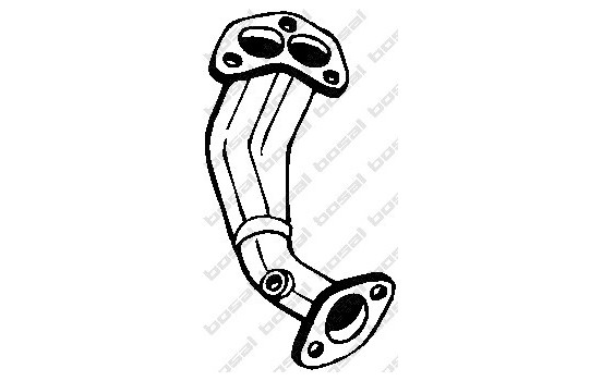 Tuyau d'échappement 739-247 Bosal