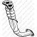Tuyau d'échappement 739-253 Bosal