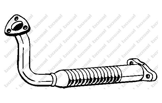 Tuyau d'échappement 740-267 Bosal