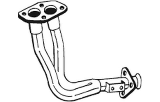 Tuyau d'échappement 741-059 Bosal, Image 2