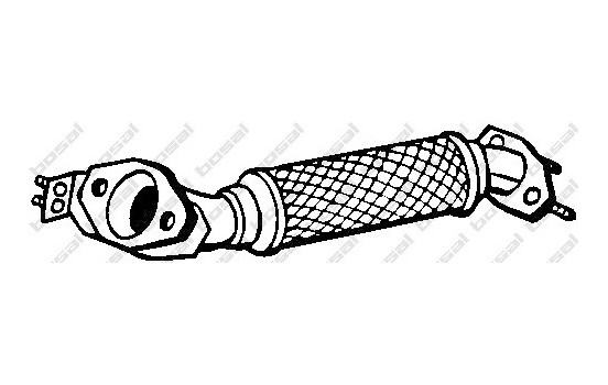 Tuyau d'échappement 747-747 Bosal