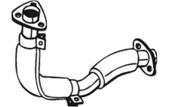 Tuyau d'échappement 750-033 Bosal, Image 2