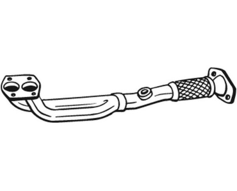 Tuyau d'échappement 750-067 Bosal