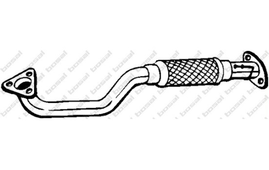 Tuyau d'échappement 750-101 Bosal