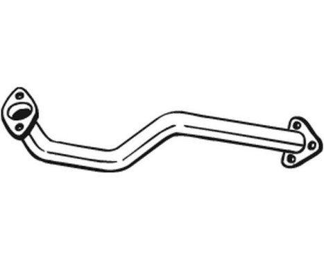 Tuyau d'échappement 750-175 Bosal