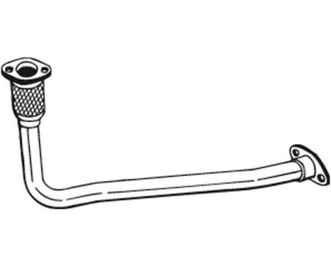 Tuyau d'échappement 751-329 Bosal