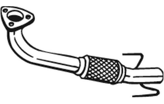 Tuyau d'échappement 751-379 Bosal, Image 2