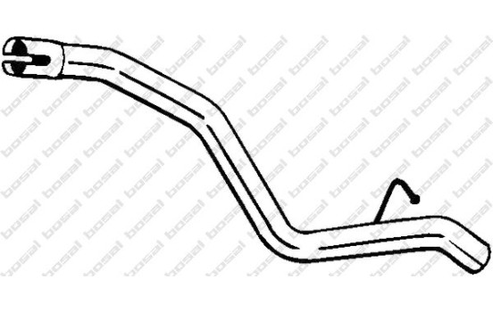 Tuyau d'échappement 751-407 Bosal