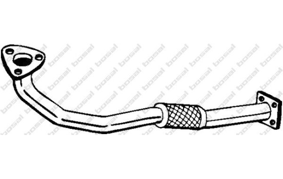 Tuyau d'échappement 753-081 Bosal, Image 2