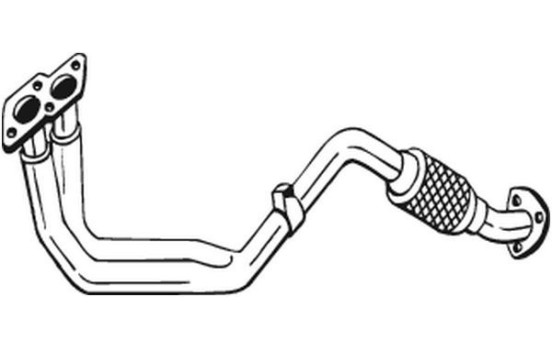 Tuyau d'échappement 753-171 Bosal, Image 2