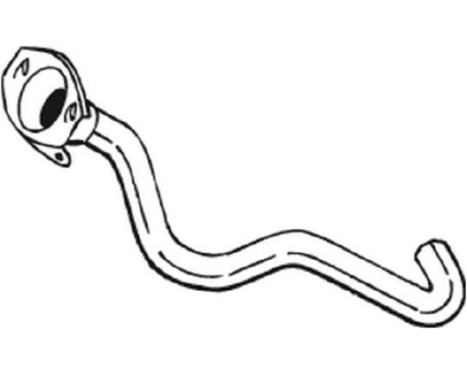 Tuyau d'échappement 753-737 Bosal