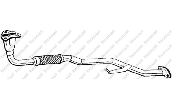 Tuyau d'échappement 753-839 Bosal, Image 2