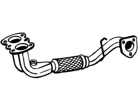 Tuyau d'échappement 765-001 Bosal