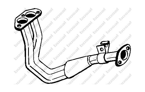 Tuyau d'échappement 782-301 Bosal, Image 2