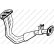 Tuyau d'échappement 782-301 Bosal