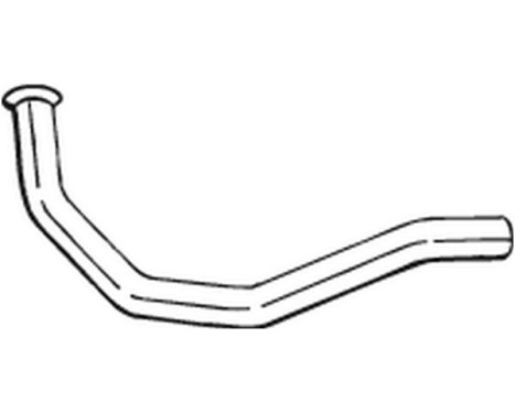 Tuyau d'échappement 782-465 Bosal