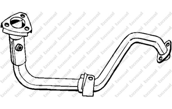 Tuyau d'échappement 785-243 Bosal