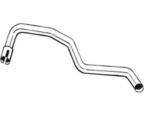 Tuyau d'échappement 787-047 Bosal