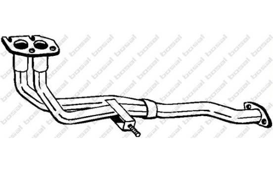 Tuyau d'échappement 788-133 Bosal
