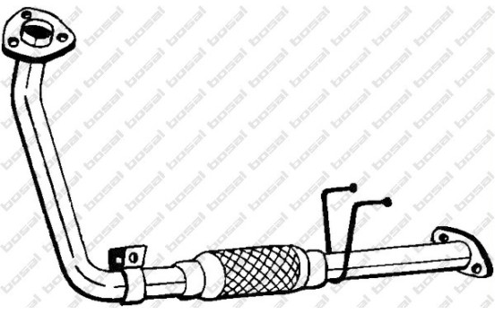 Tuyau d'échappement 789-227 Bosal