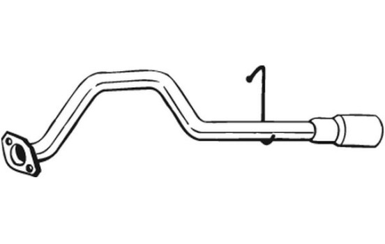 Tuyau d'échappement 790-101 Bosal, Image 2