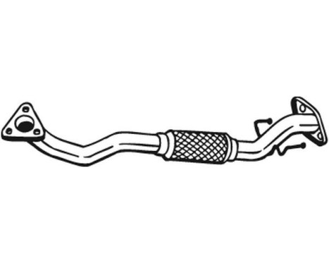 Tuyau d'échappement 800-019 Bosal