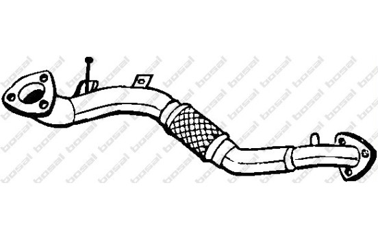 Tuyau d'échappement 801-123 Bosal