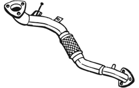 Tuyau d'échappement 801-123 Bosal, Image 2